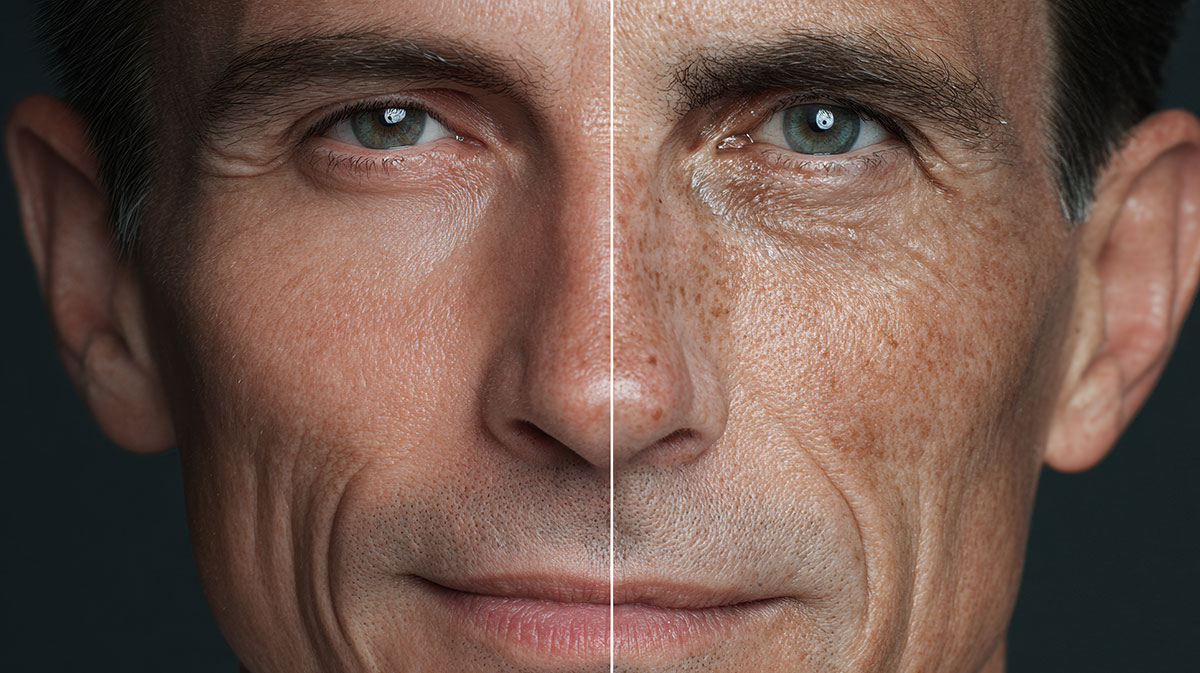 anti aging before after